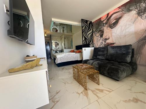 Village naturiste - Heliopolis AB 30m2 - vue mer avec grande terrasse - Parking