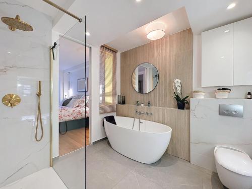 2 min de la plage - Appartement bourgeois climatisé à Cannes