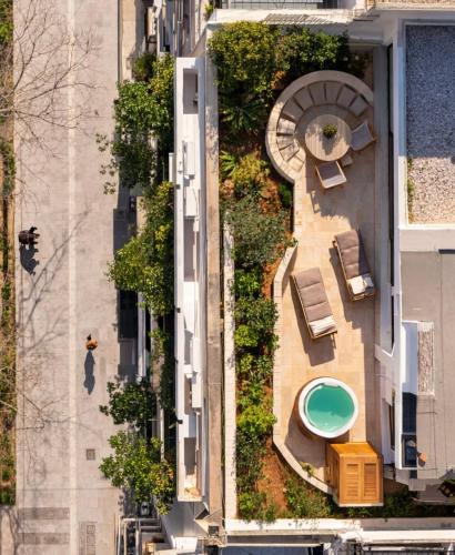 Athens rooftop terrace suite