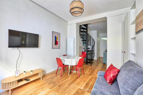 Le Velours - T2 Duplex Calme - Quartier Montmartre Lamarck