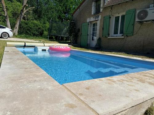 La maison des Hautes Vallees- jardin-piscine Beauval