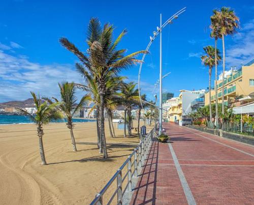 Habitación Queen en Playa las Canteras