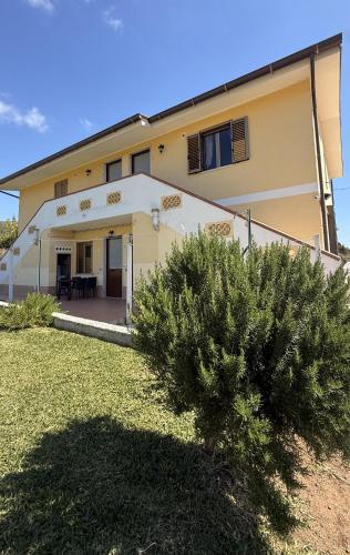 a house with a tree in front of it at Casa Anna in Santa Maria