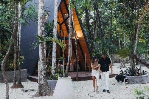 Tetamu yang menginap di Casa Tattva