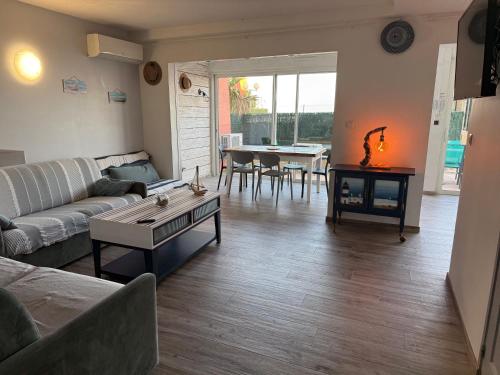 La bulle marine, 80m2, 2chambres, 1 coin nuit, 6 personnes max