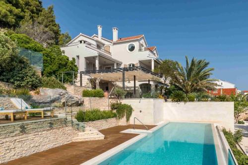Luxury Villa Hvar Carpe Diem newly renovated with private pool by the sea