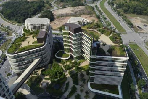 HostaHome Suites at Afiniti Residence walk to Legolandの鳥瞰図