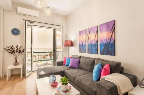 Bright & Modern 1BD Apartment in Neos Kosmos