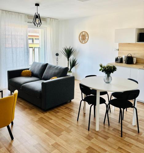 T2 cosy, calme avec balcon, parking et Netflix