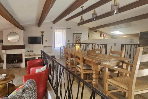 Authentic Old Antibes Duplex with Seaview Terrace