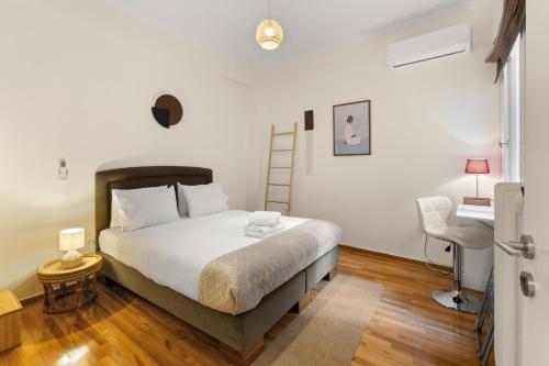 Cozy Two Bedroom Apt Near Katehaki Street & Metro