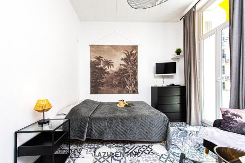 Azurenting - Studio Hoche - Clim - Balcon