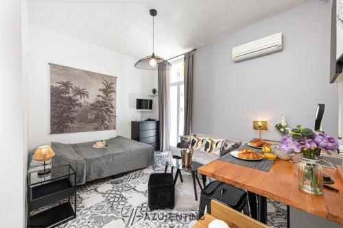 Azurenting - Studio Hoche - Clim - Balcon