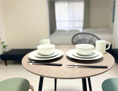 Yokohama Station Bright Apt for 4 10 min Walk