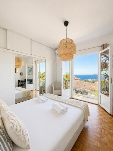 Villa Oasis sea view with 4 bedrooms swimming pool garden