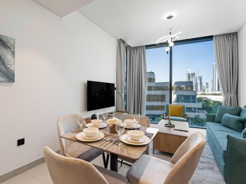 Luxury 1BR w GR and Study-SOBHA Waves-06
