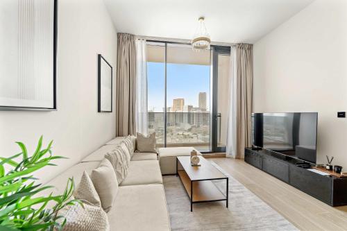 Modern 1BR in JVC with Pool Gym and Parking