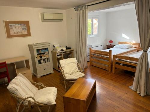 Grande bastide familiale avec piscine & jardin