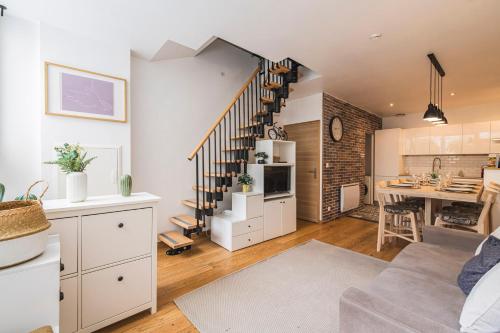 Loft urbain avec jardin privé - hyper centre