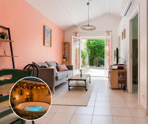La Colline - Surgères - Maison 2 chambres, jacuzzi, sauna, jardin, entre mer et campagne