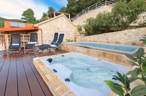 Family-friendly apartments with swimming pool Grscica, Korcula - 25519