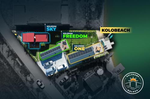 a rendering of a proposal for a football stadium at Kolokemp pri súkromnom jazere Boldog in Senec