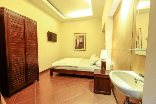 Koupelna v ubytování Griya Langen Guesthouse