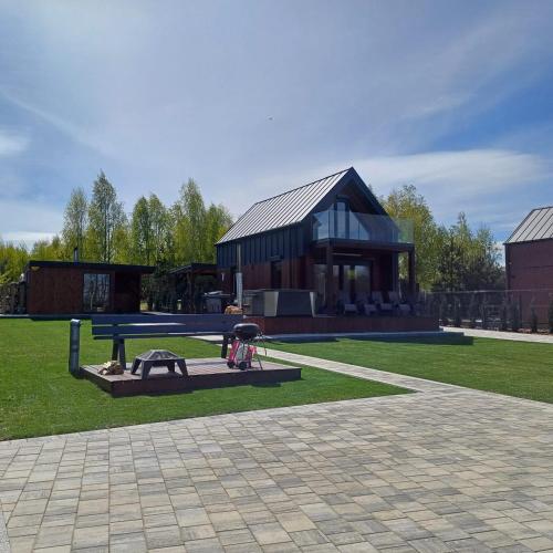 Domek nad Jeziorkiem Sauna -Silownia-Balia
