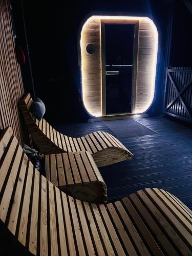 Lanckorońska Stodoła Glamour-Prywatne SPA,Balia i Sauna