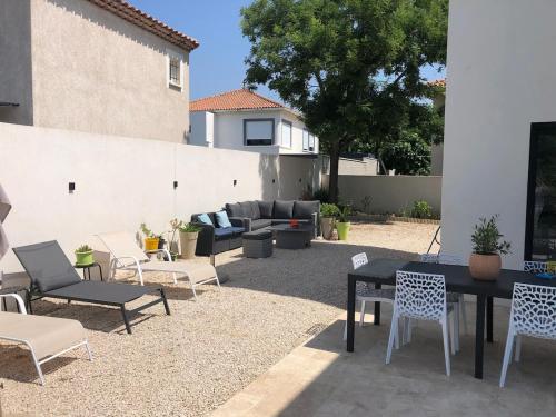 Magnifique maison 6 personnes avec piscine, terrasse