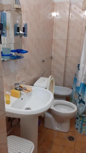 Kopalnica v nastanitvi EVA APARTAMENT