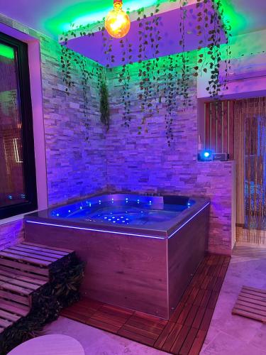 Love room - Jacuzzi - Netflix - Clim - 3min train station photo 14