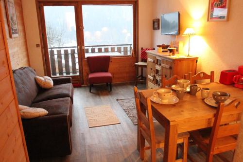 Posezení v ubytování Appartement Chatel Centre
