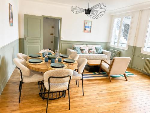 Quiet and bright apartment, Paris 17, medium-term stays, thirty nights or more