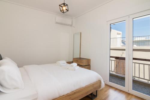 2Bdrm Bright Apartment in Dafni
