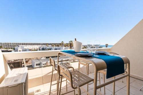 Cap Paradize - Vue Mer - Heliopolis - Parking - Climatisation - Village Naturiste