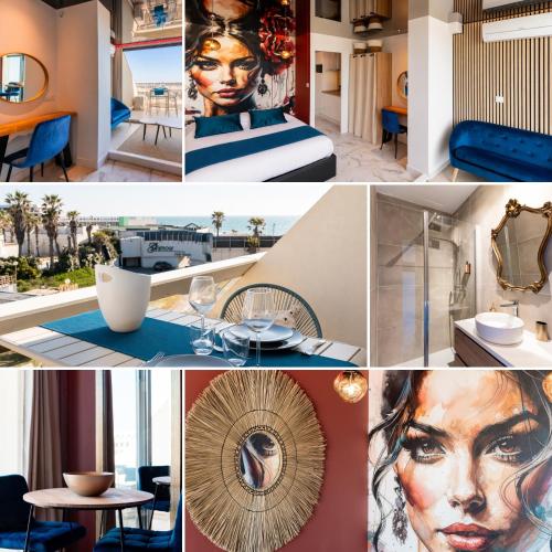 Cap Paradize - Vue Mer - Heliopolis - Parking - Climatisation - Village Naturiste