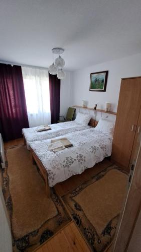 a bedroom with a large bed in a room at Kod mosta in Pirot
