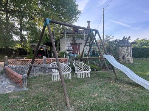 Herní místnost nebo prostor pro děti v ubytování Le Cabanon
