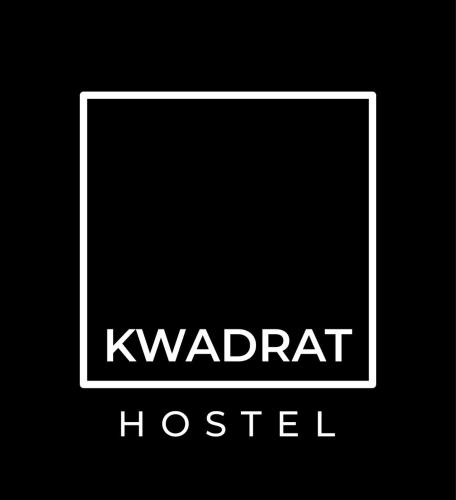 a sign that says watford hospital on a black background at KWADRAT hostel in Roztworowo