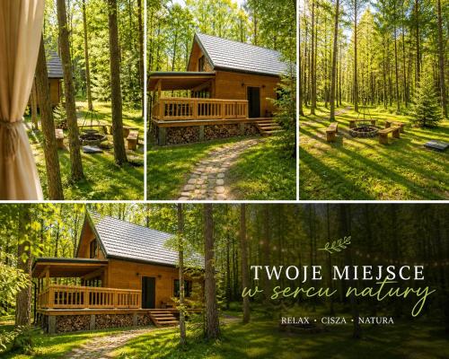 W Sam Las Komfortowy domek na skraju lasu z gorącą balia
