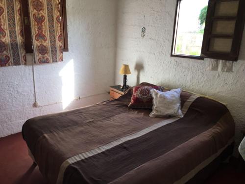 Cama o camas de una habitación en Casa Lo de La Toti