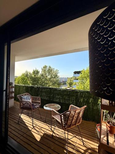 Appartement au bord du lac
