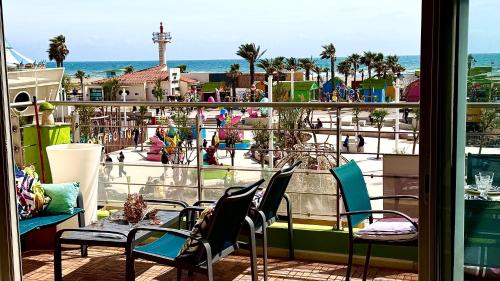 Rivage hyper centre et plage a pied