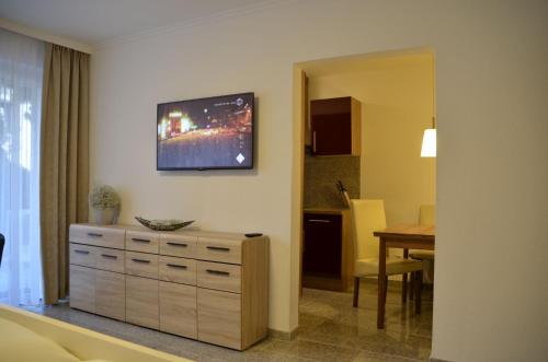 Televisyen dan/atau pusat hiburan di Bonsai-Apartment II