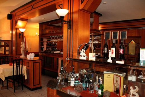 Ο χώρος του lounge ή του μπαρ στο Restaurant Orakel