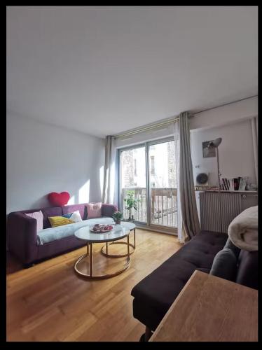 Cosy 50sqm flat at Eiffel Tower and Parc Expos with Parking