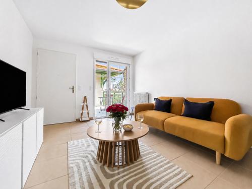 T2 moderne, Terrasse et Parking privé Gratuit
