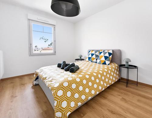T2 moderne, Terrasse et Parking privé Gratuit