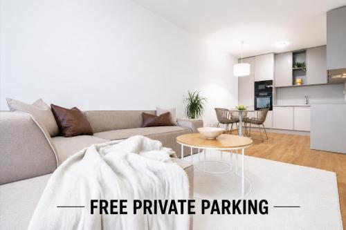 Apartmán Al-Park s private garage parking free, 5 min pešo do centra